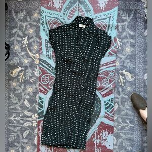 MM LaFleur Green Faux Wrap Dress Size 4